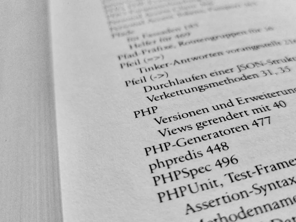 PHP.